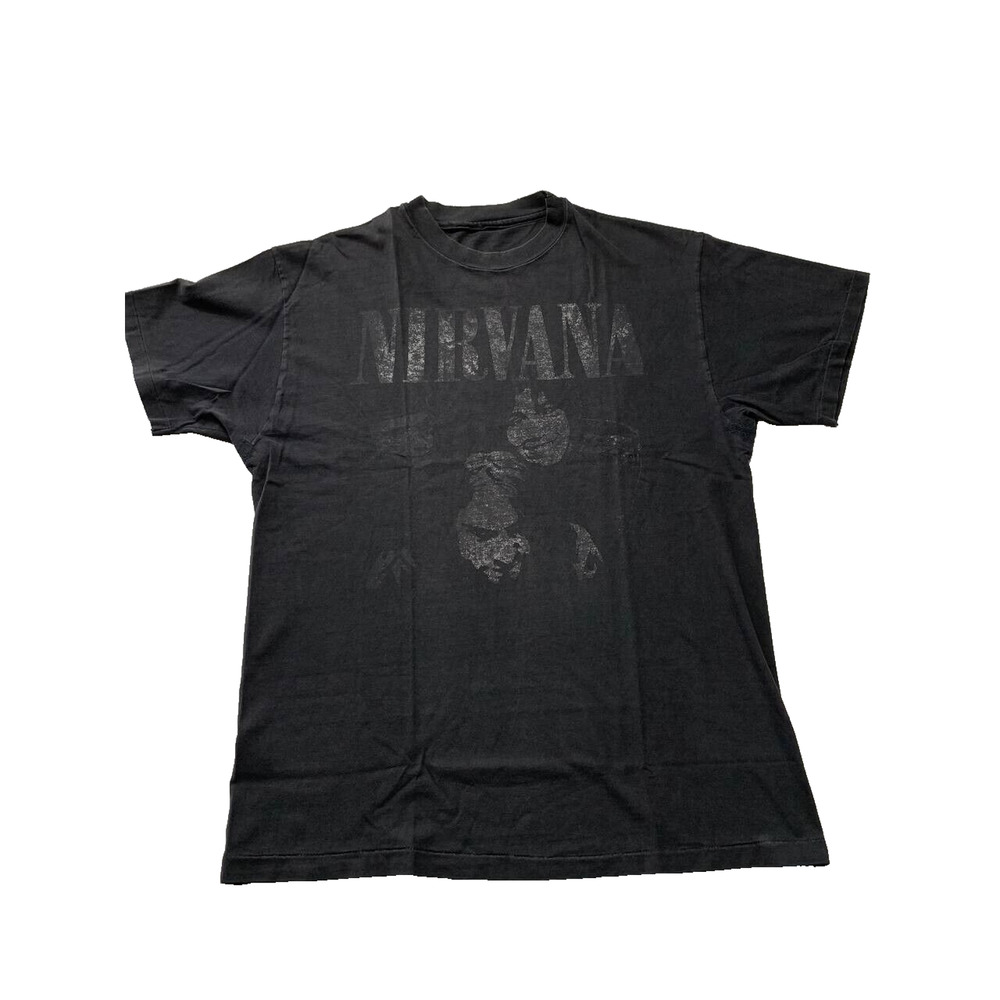 Nirvana Sub Pop Plus Minus T Shirt Kurt Cobain Bleach L BS-S0205P-B005